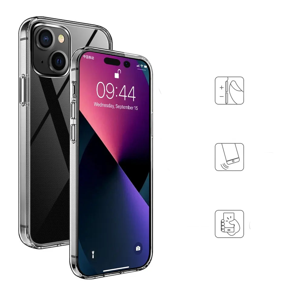 ShopyCell Transparent Handy Hülle für iPhone