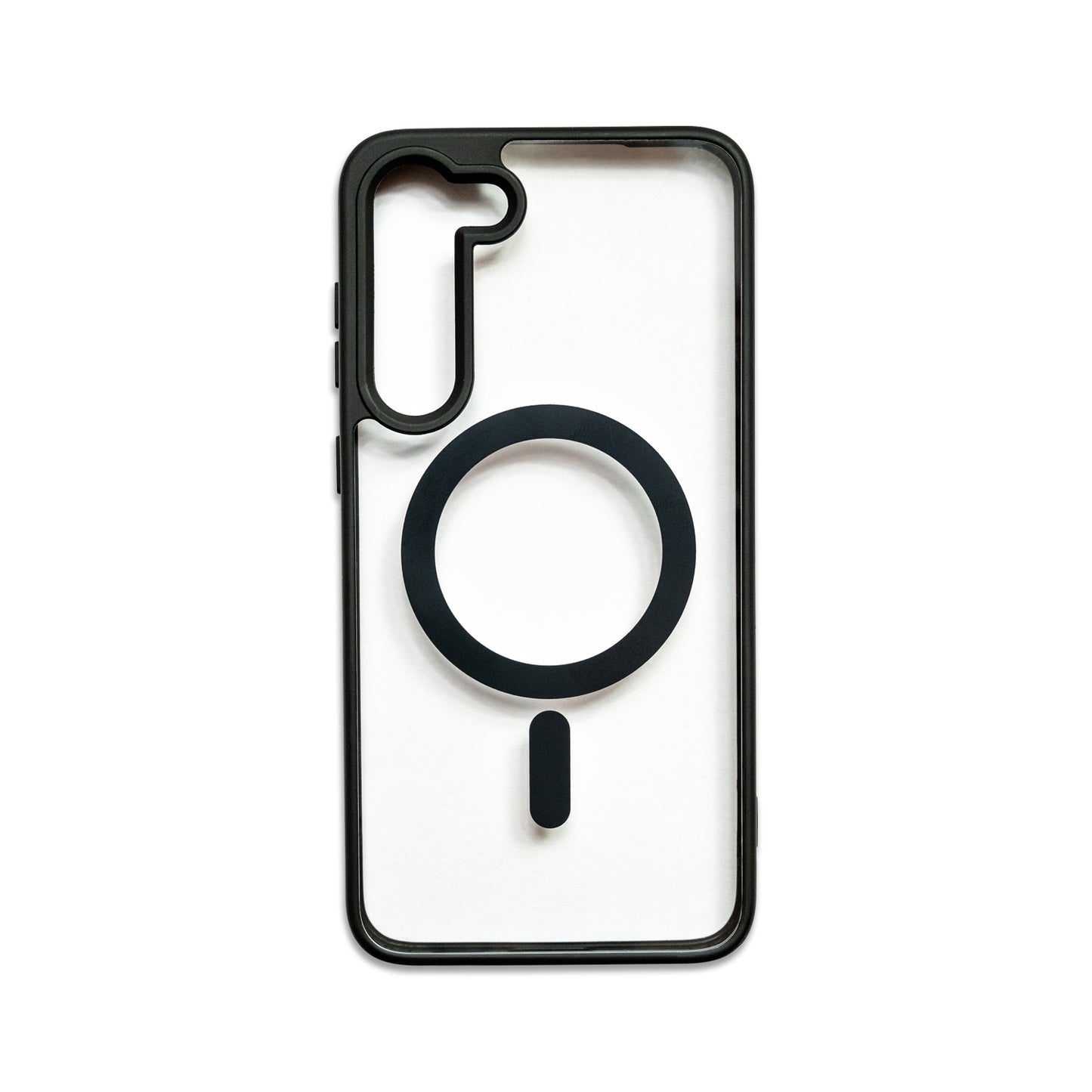 ShopyCell Smart Magnetic Wireless laden Handy Hülle für Samsung Schwarze Farbe