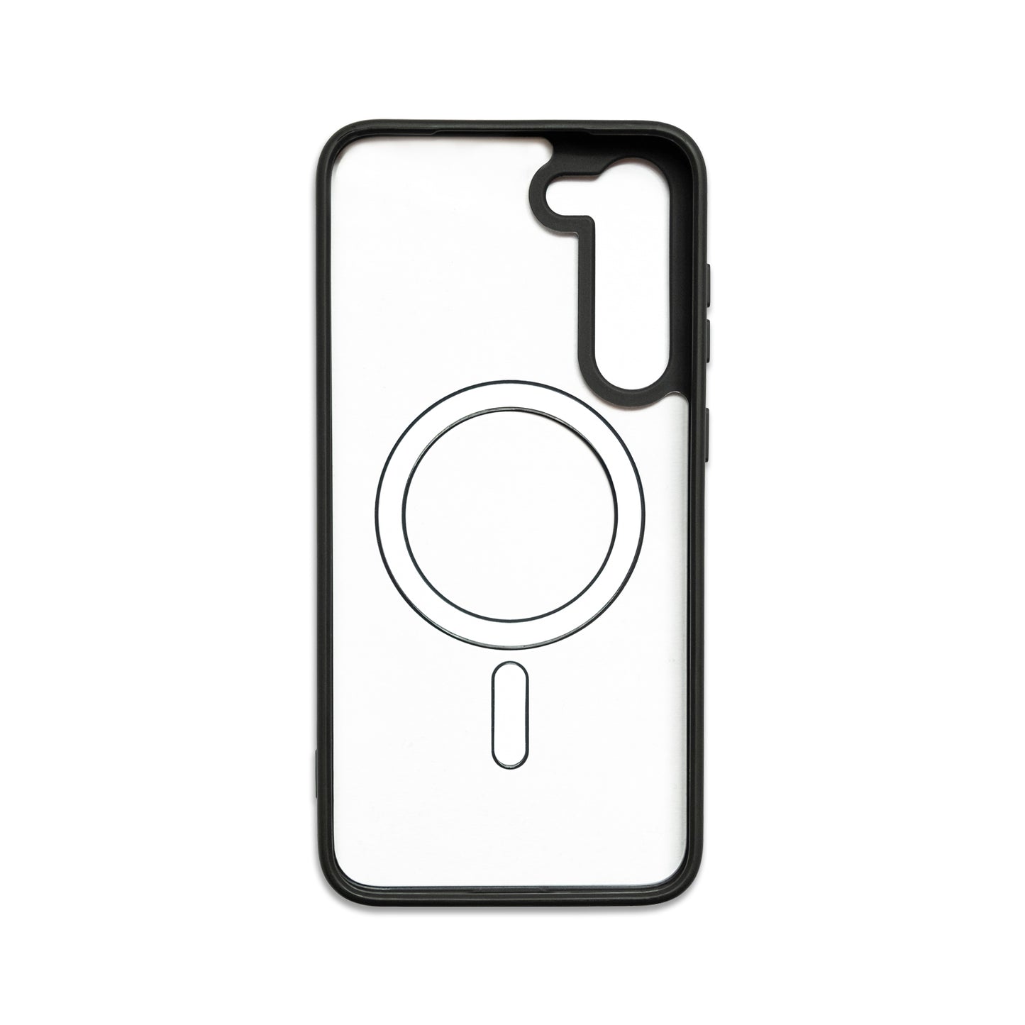 ShopyCell Smart Magnetic Wireless laden Handy Hülle für Samsung Schwarze Farbe