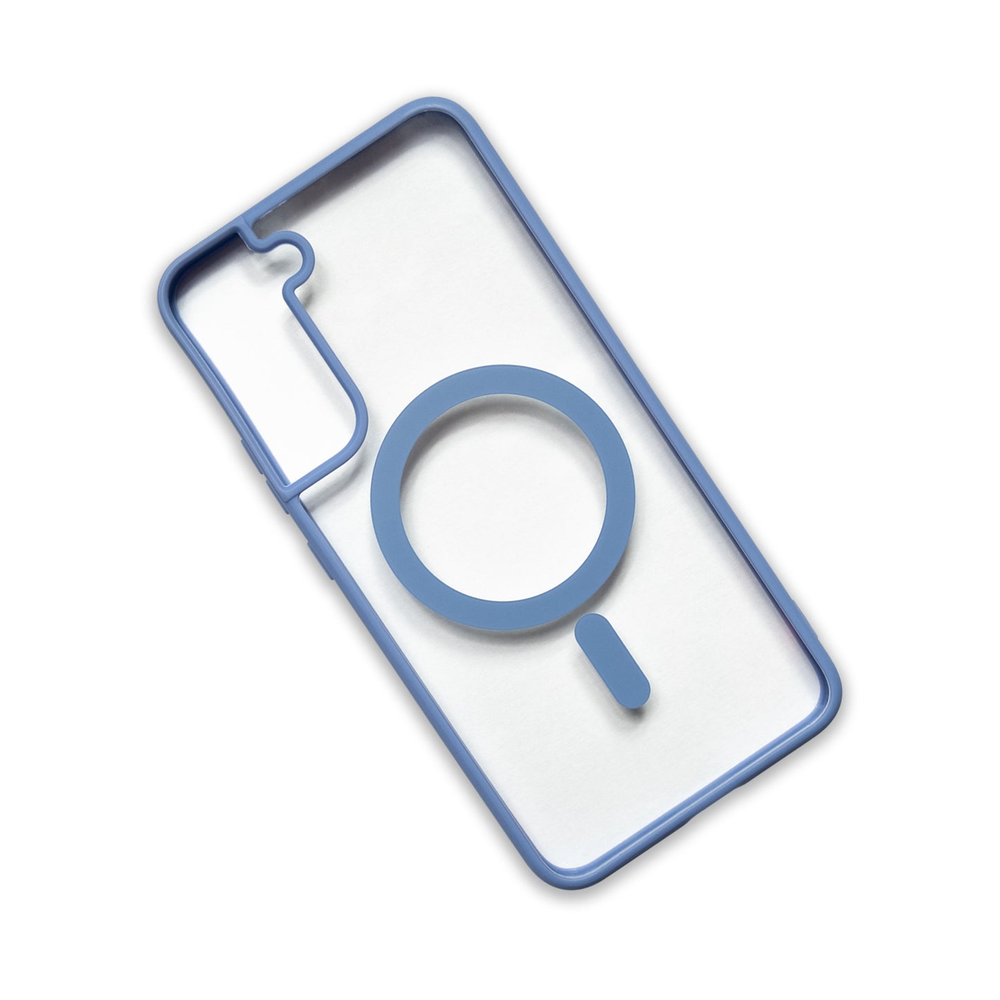 ShopyCell Smart Magnetic Wireless laden Handy Hülle für Samsung Hellblau Farbe