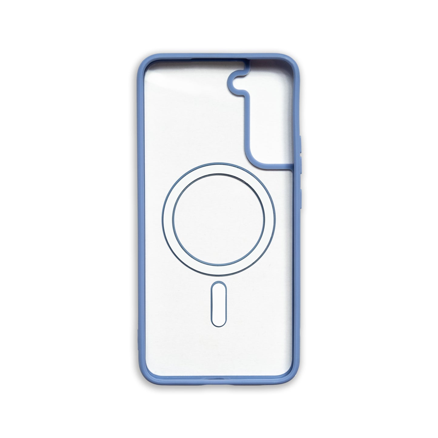 ShopyCell Smart Magnetic Wireless laden Handy Hülle für Samsung Hellblau Farbe