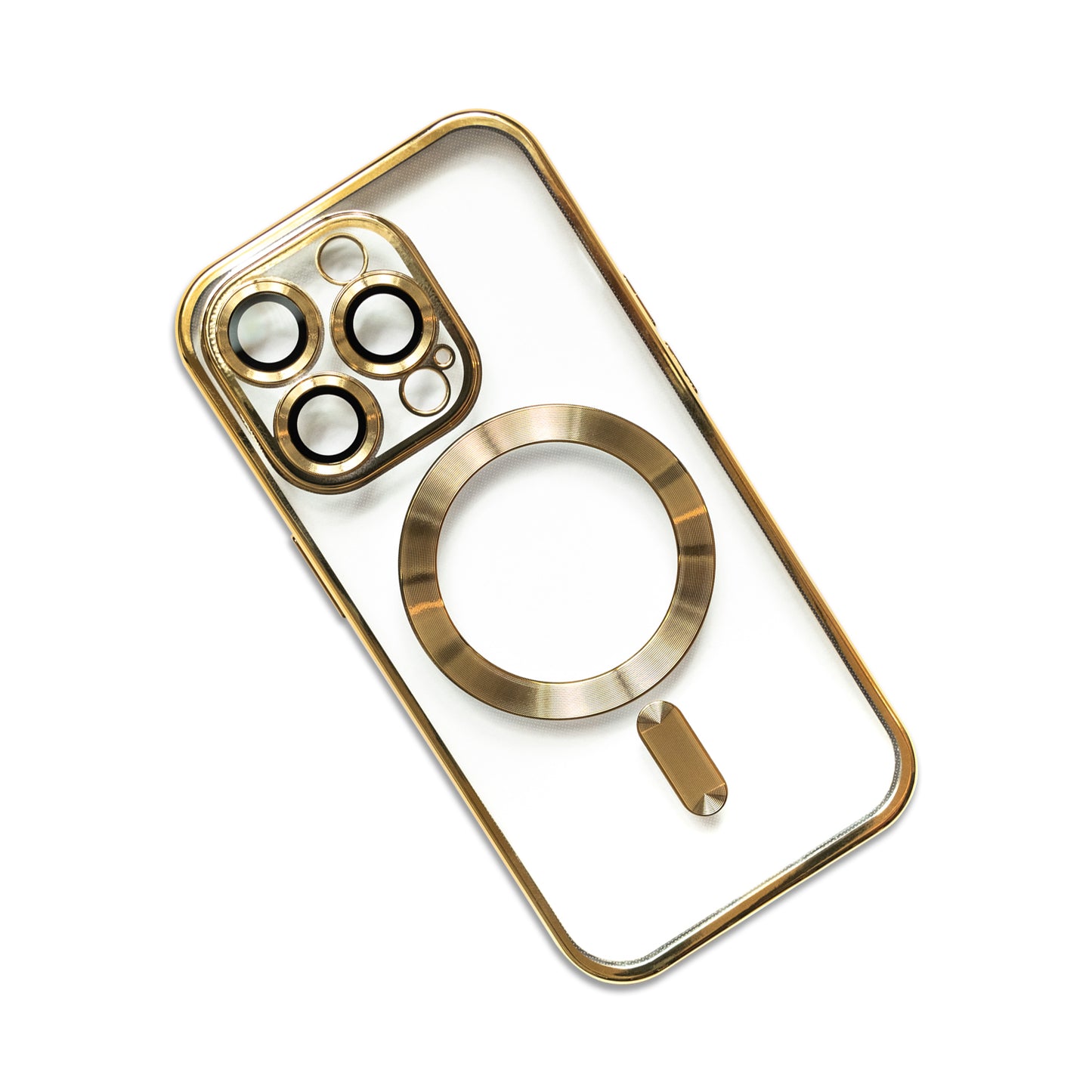 ShopyCell Smart Magnetic Wireless laden Handy Hülle für iPhone Gold Farbe